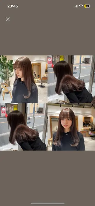 ロング 🎀カラー ✨横浜／トレンドのヘアスタイル