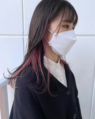 ミディアム カラー a moment(モーメント)所属・蔵前 デザインカット KOBAYASHIのその他イメージ