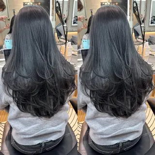 ロング カラー ✨髪質改善特化✨副 店長椎葉信乃介のヘアスタイル
