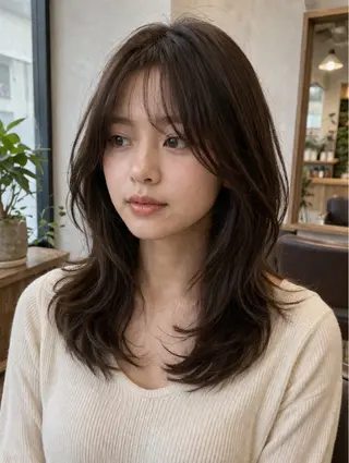 ミディアム 髪質改善/艶髪特化/ kaori🪄のヘアスタイル