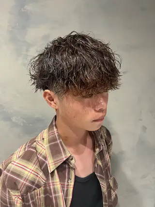 ショート バレイヤージュ職人 🔥代表YU-SHIのヘアスタイル