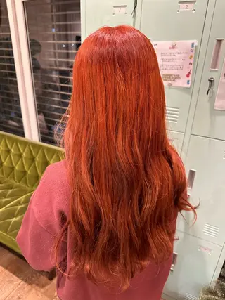 ロング カラー ヘアアレンジ 森田 美帆のヘアスタイル