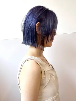 ショート カラー 樫原裕二/レイヤー カット/透明感カラーのヘアスタイル