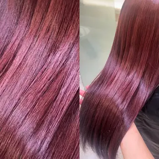 カラー 💖大人韓国ヘア💖 韓国艶カラー【銀座】のヘアスタイル