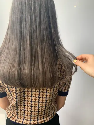 ロング カラー 🎀taro ブリーチなしカラーのヘアスタイル