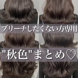 ミディアム グレージュ 透明感 ブリーチなし田島晃汰のヘアスタイル