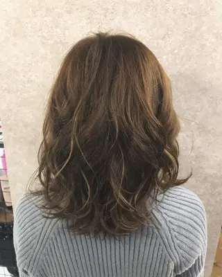 ミディアム 髪質改善縮毛矯正 リピートNo.1米倉のヘアスタイル