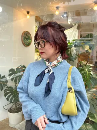 カラー Mimosa ︎✿HINATA︎✿のヘアスタイル