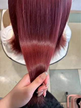 ロング カラー ブリーチなし艶カラー /いくののヘアスタイル