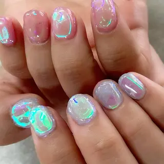 ネイル 東 千夏のネイルデザイン