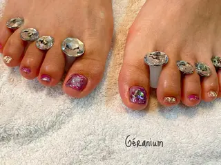 ネイル GéRanium Harukaのネイルデザイン