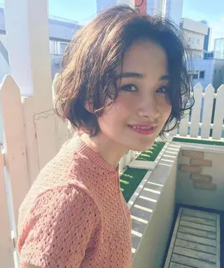 ショート Tierra 原宿所属・関 日葉里のヘアスタイル