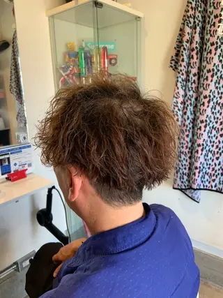 メンズ 原谷 一成のヘアスタイル