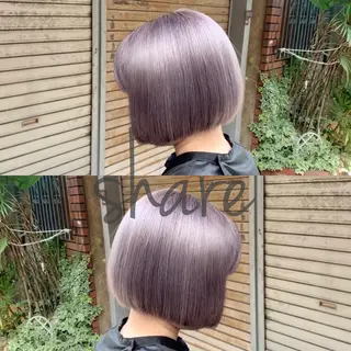 ショート カラー ヘアアレンジ ネイル ブリーチ特化 / share 元太のヘアスタイル