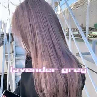 ロング カラー 銀座/メンズ特化/ ハイトーン/KANのヘアスタイル