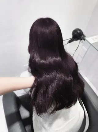 ロング カラー 表参道♡暗髪^ྀི 艶カラー♡アユミのヘアスタイル