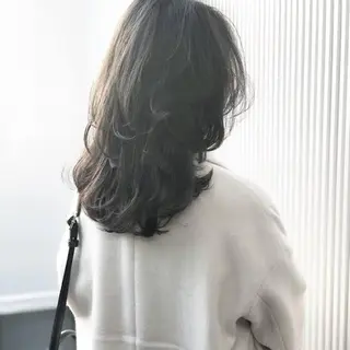 ロング ボブカット 佐々木 祐太のヘアスタイル