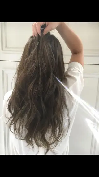 ロング カラー fukuyasu rikaのネイルデザイン