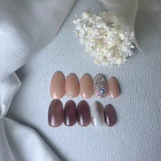 ショート カラー パーマ ヘアアレンジ メンズ キッズ ネイル マツエク・マツパ yuri kaのネイルデザイン