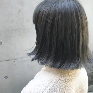 ショート カラー ヘアアレンジ ブリーチなしで透明感 艶カラー【Ryo】のヘアスタイル