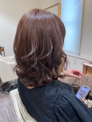 カラー パーマ KURIYAMA Rimのヘアスタイル