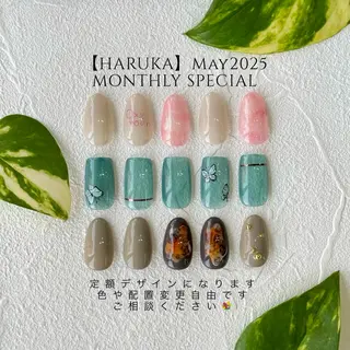 ネイル HARUKA ネイリスト福岡/薬院のネイルデザイン