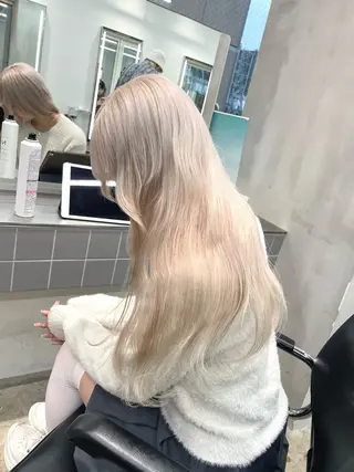 カラー ️🩷ハイトーン特化 RYUGA️🩵のヘアスタイル