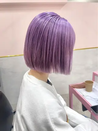 ショート カラー 🍎ダブルカラー/ ショートボブ🍎リオのヘアスタイル