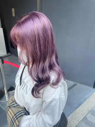 ロング カラー yohaku所属・yohaku misakiのヘアスタイル