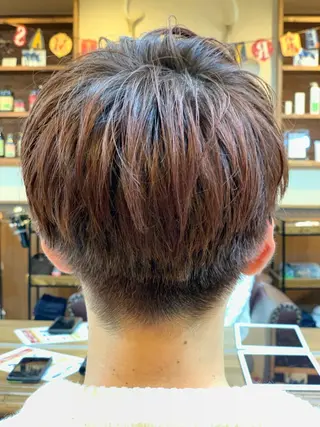 ショート メンズ ルシエ吉祥寺所属・🥖牧野 純🥖のヘアスタイル