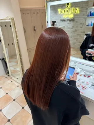 セミロング 透明感カラー🎨 田嶋翔真のヘアスタイル