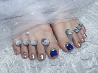 ネイル 【Eclat ｴｸﾗ】nail＆beauty所属・Eclat〔ｴｸﾗ〕 MOEKA𝜗𝜚*のネイルデザイン