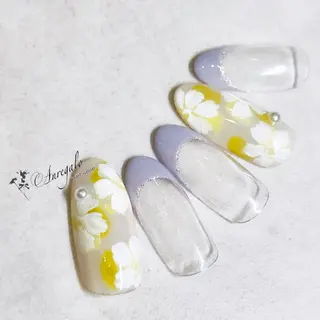 ネイル nail salon Anregalo《アンレガロ》所属・橋本 麻未のネイルデザイン