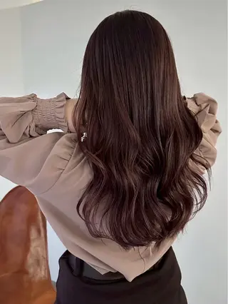 カラー Hikaru艶カラー /メンズカットのヘアスタイル