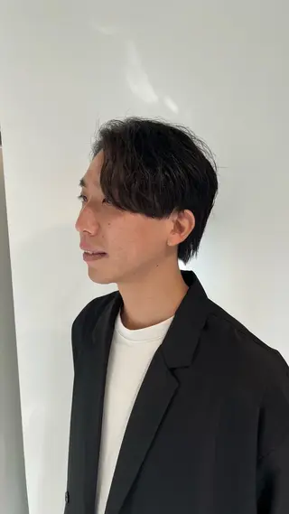 ミディアム カラー パーマ メンズ 🏆メンズヘア特化 🥇代表りんぺーのヘアスタイル