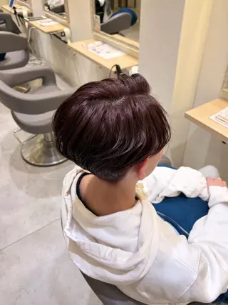 メンズ yuu モデル募集のヘアスタイル