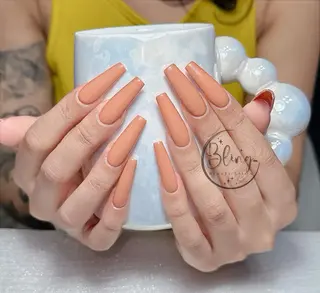 ロング Bling Salonのネイルデザイン