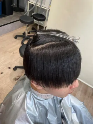 ミディアム メンズ EXCIA 西梅田店【エクシア】所属・EXCIA 西梅田のヘアスタイル