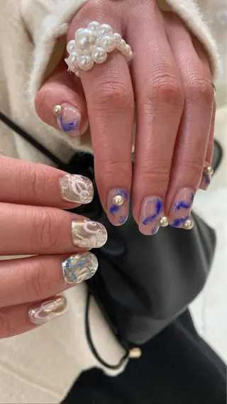 ネイル nailsalon　hue所属・小山 羽奈のネイルデザイン