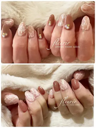 ネイル フルリール 【プライベートサロンのネイルデザイン