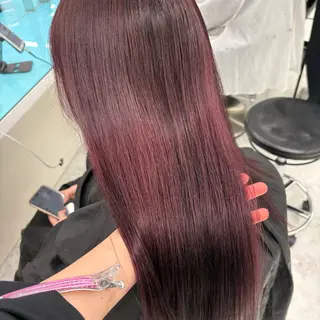 カラー akari🎀🤍 ガーリーstyleのヘアスタイル