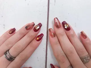 ネイル nail room clear. パラジェル所属・sode shioriのネイルデザイン