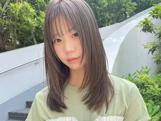 カラー 🎗️sion 🎗️harukaのヘアスタイル