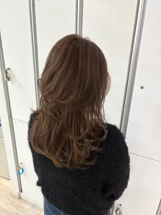 セミロング CREA渋沢 モデル募集🌺アイナのヘアスタイル