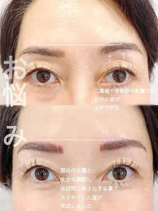 アイブロウ 1席のみサロンvi ctoriaeyeの眉毛・アイブロウイメージ