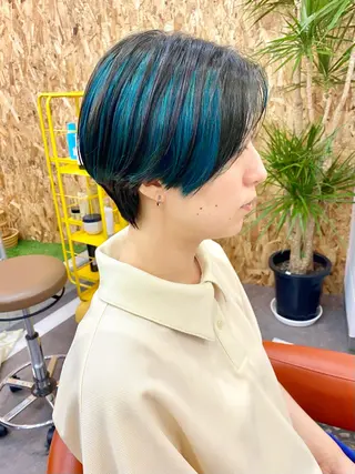 ショート HAIR    STUDIO BIBBIDI所属・【BIBBIDI】 MIKIのヘアスタイル