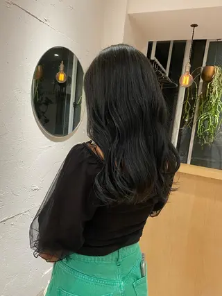 ロング カラー 艶カラー 🤍🫧/makoのヘアスタイル