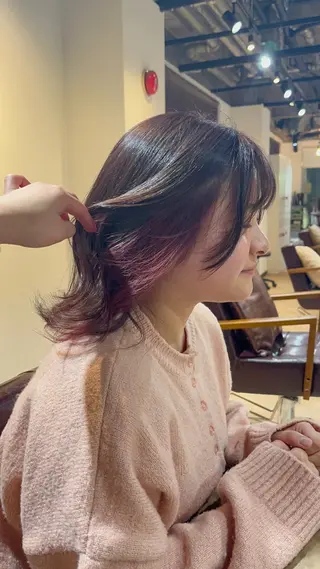 カラー BROOK.ブルック所属・奥野 涼香のヘアスタイル