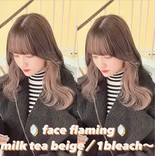 カラー 渋谷:インナーカラー ／🍒エリカ🍒のヘアスタイル