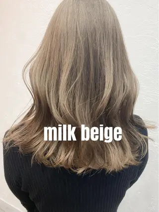 ミディアム カラー kiki所属・中田 敏明のヘアスタイル